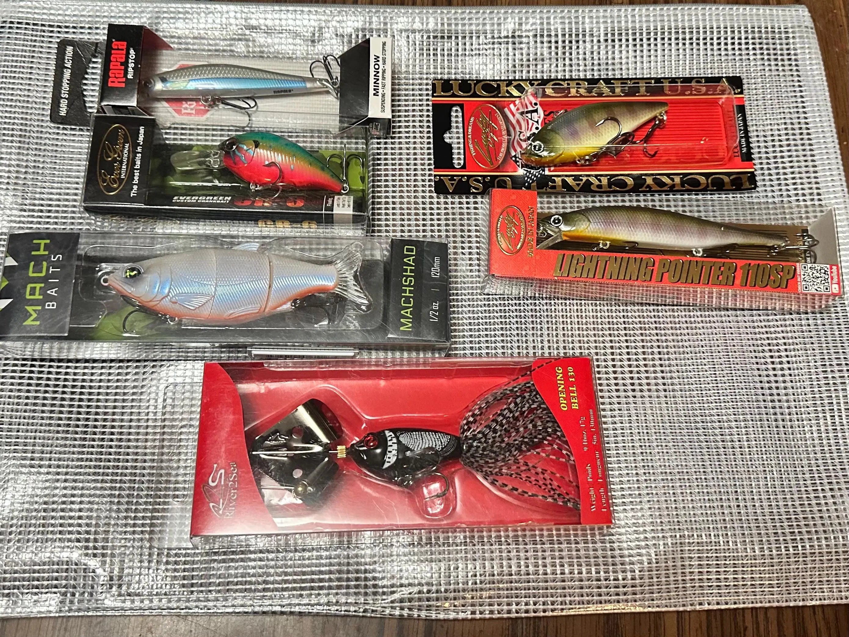 Curated Fishing Tackle Bag Bundle B
