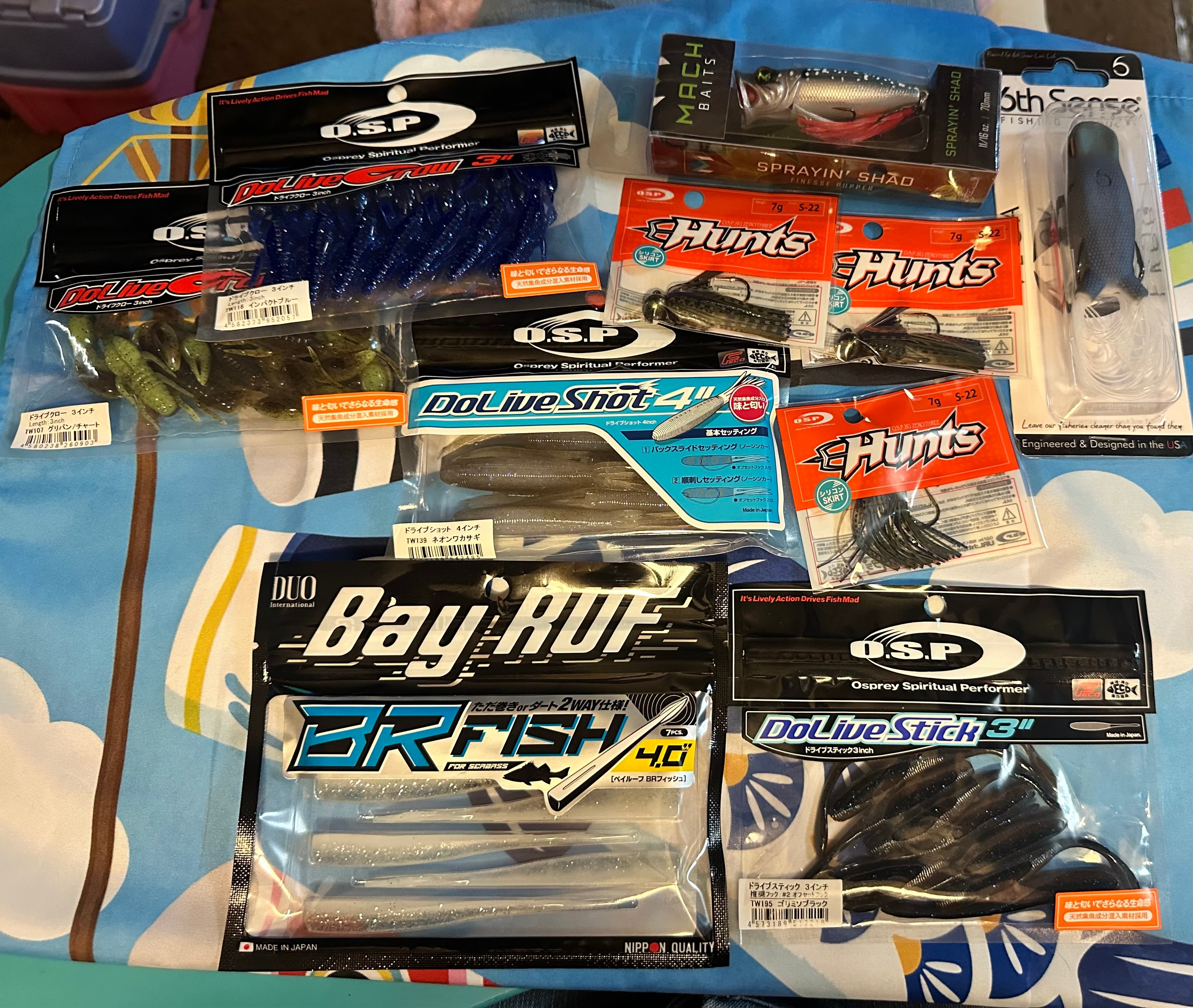 Curated Fishing Tackle Bag F